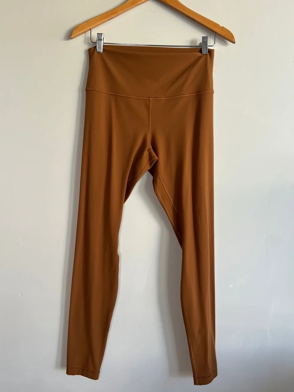 Lululemon 10 28” Copper Brown Boho Butter Soft Align Yoga Lounge Fall Leggings